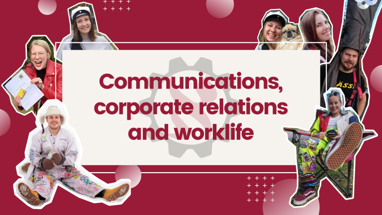 Communications, corporate relations and worklife