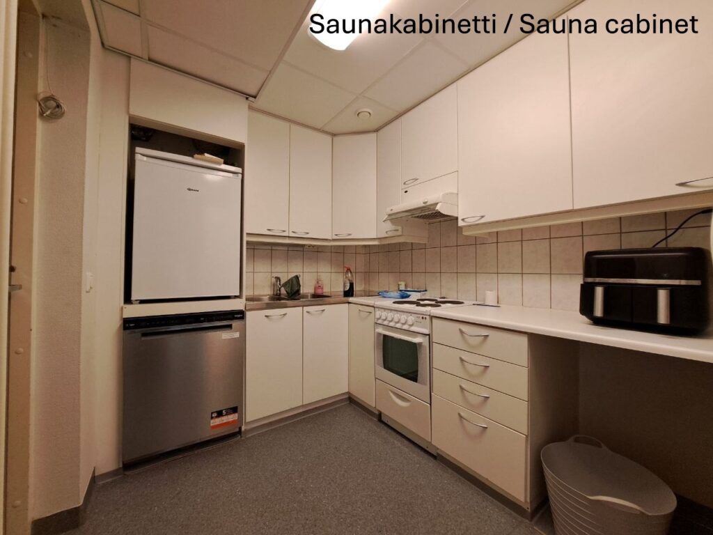 saunakabinetti keittiö