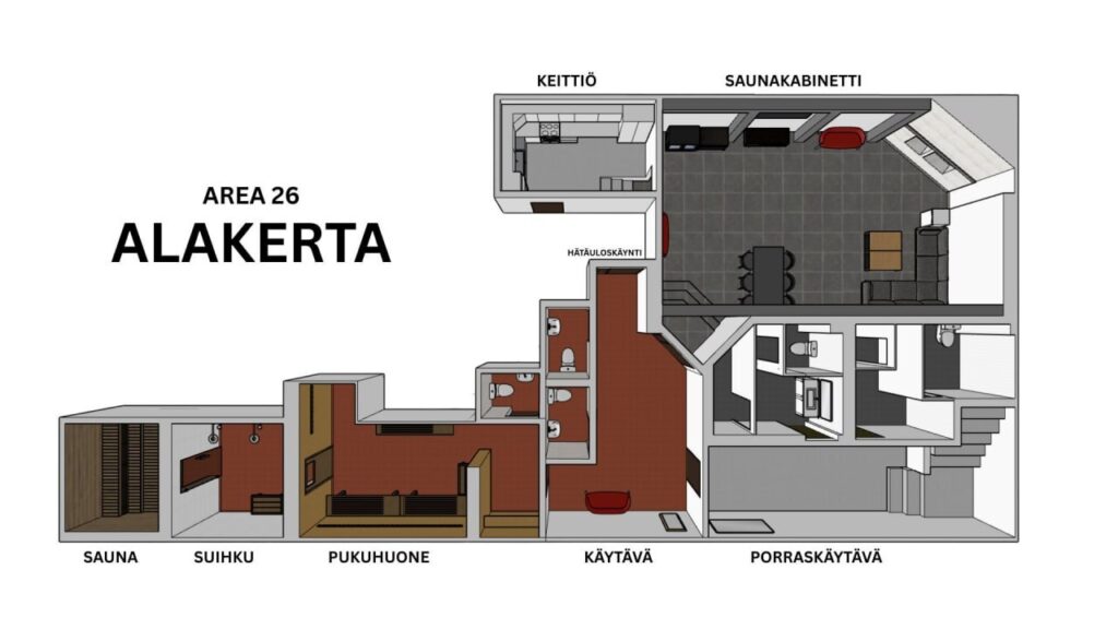 Area 26 alakerta